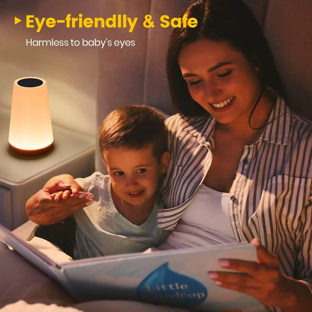 Glowino - Portable Night Light with 13 Colors and Touch Control