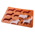 Doxie Ice Mold | Flexible Silicone, Dachshund Design