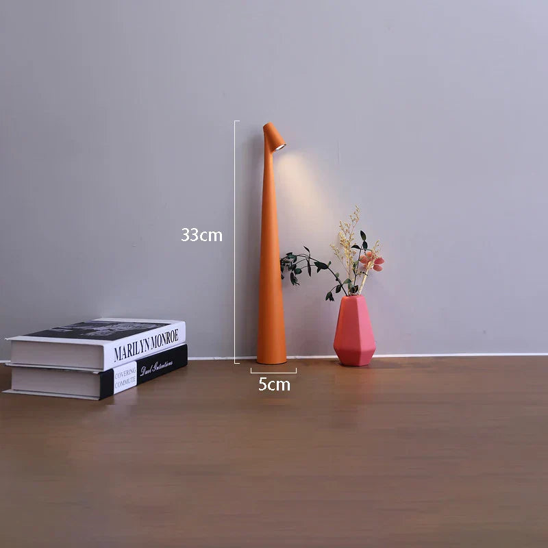 Gloza LED Table Lamp | Touch Dimmable & Rechargeable