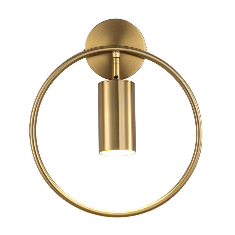Bello Wall Light | Nordic Gold, 180° Rotatable Design