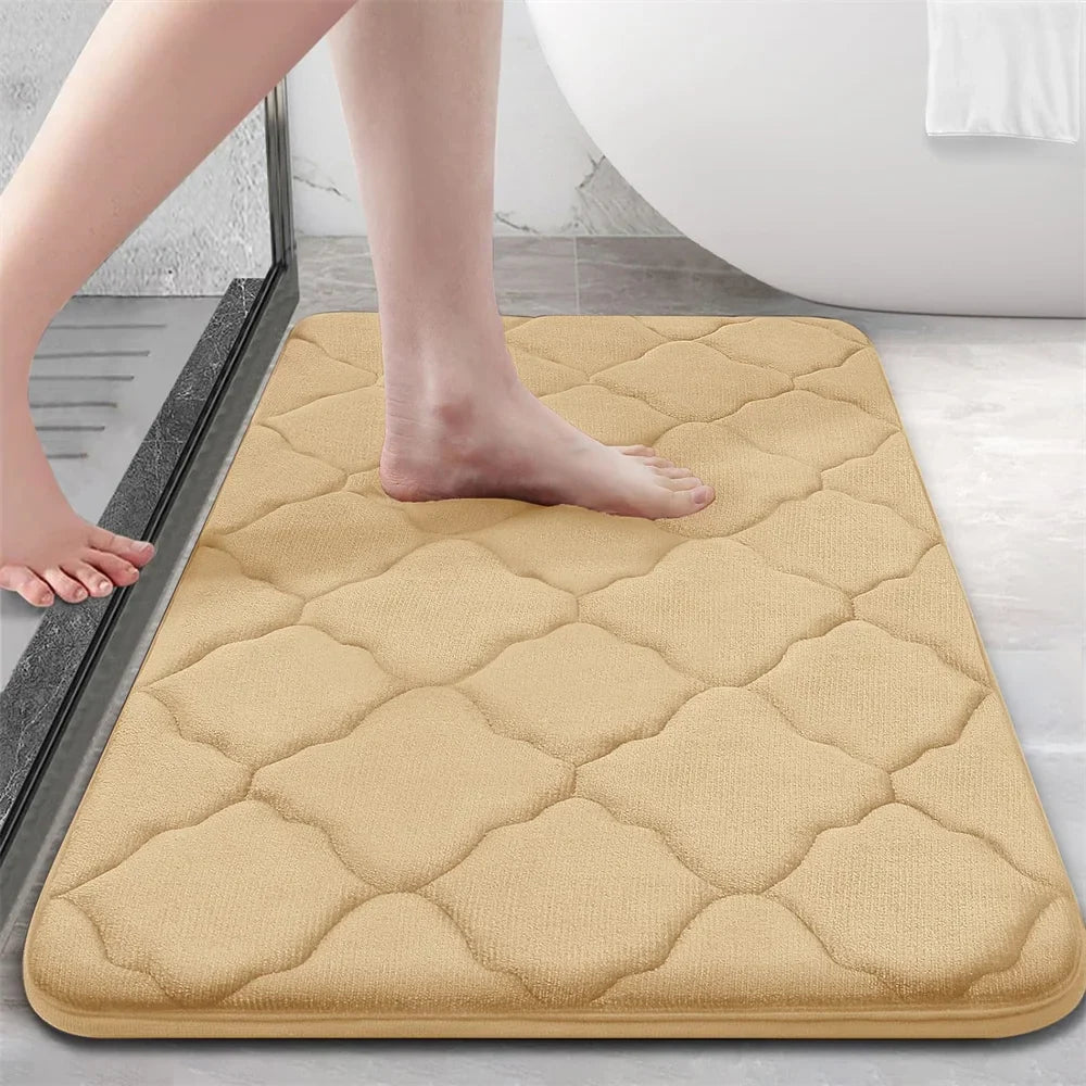 Calidia - Soft Comfortable Non-Slip Bath Mat for Safe and Dry Floors