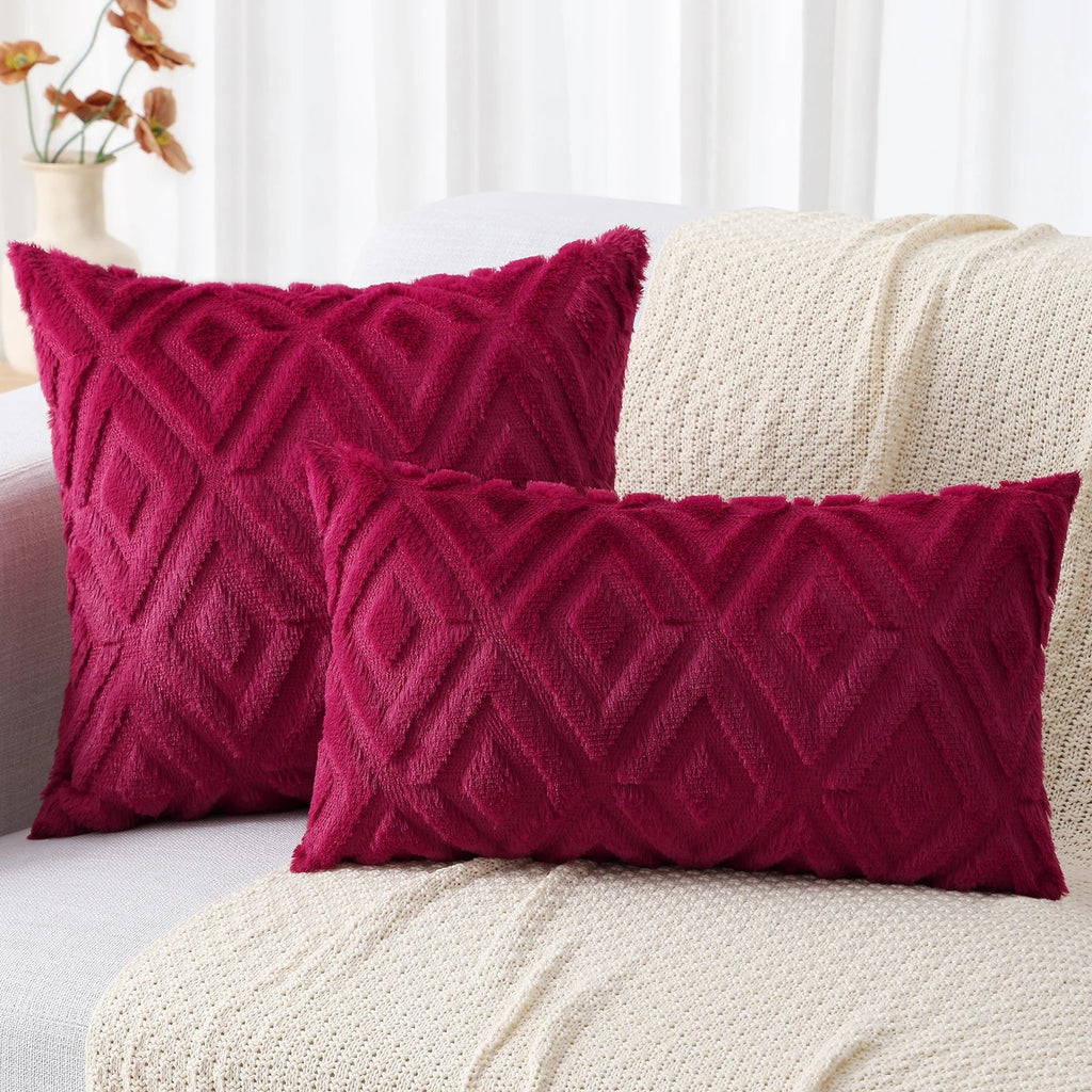 Elarina - Christmas Throw Pillow Decorative Cushion Set of 2