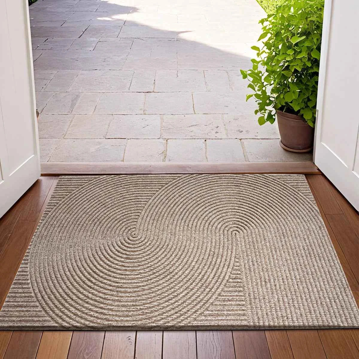 Cielo Deurmat | Antislip TPR Onderzijde, Slijtvast Polyester