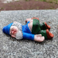 Talaria - Hilarious Drunken Garden Gnome Made of Weatherproof Resin for Indoor and Outdoor Use