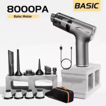 Virelto - Cordless Car Handheld Vacuum Cleaner 98000Pa Powerful Suction