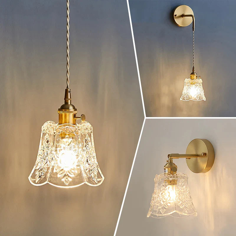 Florique - Nordic Flower Glass Pendant Lamp