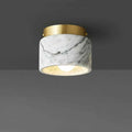 Bello Ceiling Light | Genuine Marble & Brushed Metal Finish