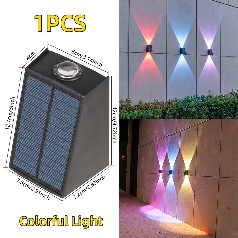 Lunviro – Solar LED Wand Lamp for Outdoor Use