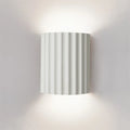 Belo Resin Wall Lamp | Ribbed Design, Soft Ambient Lighting