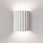 Belo Resin Wall Lamp | Ribbed Design, Soft Ambient Lighting