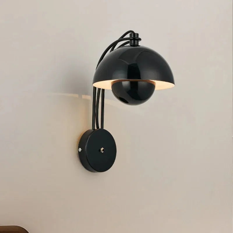 Norvyn – Minimalist Nordic LED Wall Lamp Multicolor Iron Sconce