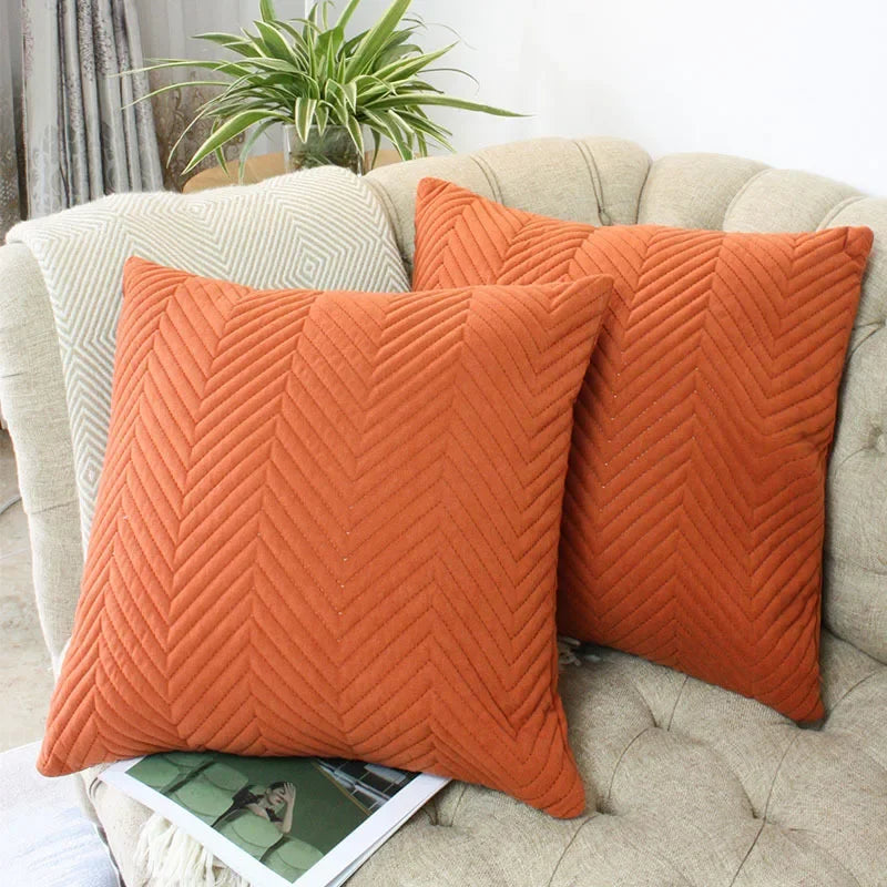 Lunaveria - Velvet Decorative Pillow Cover 45x45 Cm