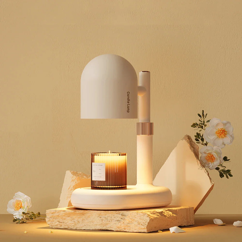 Lumanza - Adjustable Scented Candle Warmer with Halogen Lamp