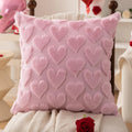 Roselinde – Pink Heart Decorative Pillow 30x40CM