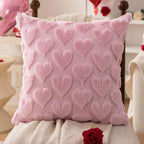 Roselinde – Pink Heart Decorative Pillow 30x40CM