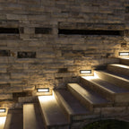 Velorin – LED rectangular wall lamp for staircase lighting