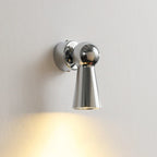 Varelle – Nordic Chrome Metal Adjustable Wall Lamp LED