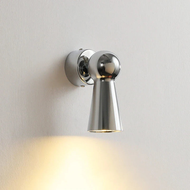 Varelle – Nordic Chrome Metal Adjustable Wall Lamp LED