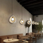 Auralessa - Japanese Wabi Sabi Hanging Lamp with Simple Design
