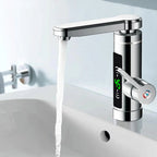 Brisenna - Kitchen Faucet with Instant Heating and 360° Swiveling Spout 3000W