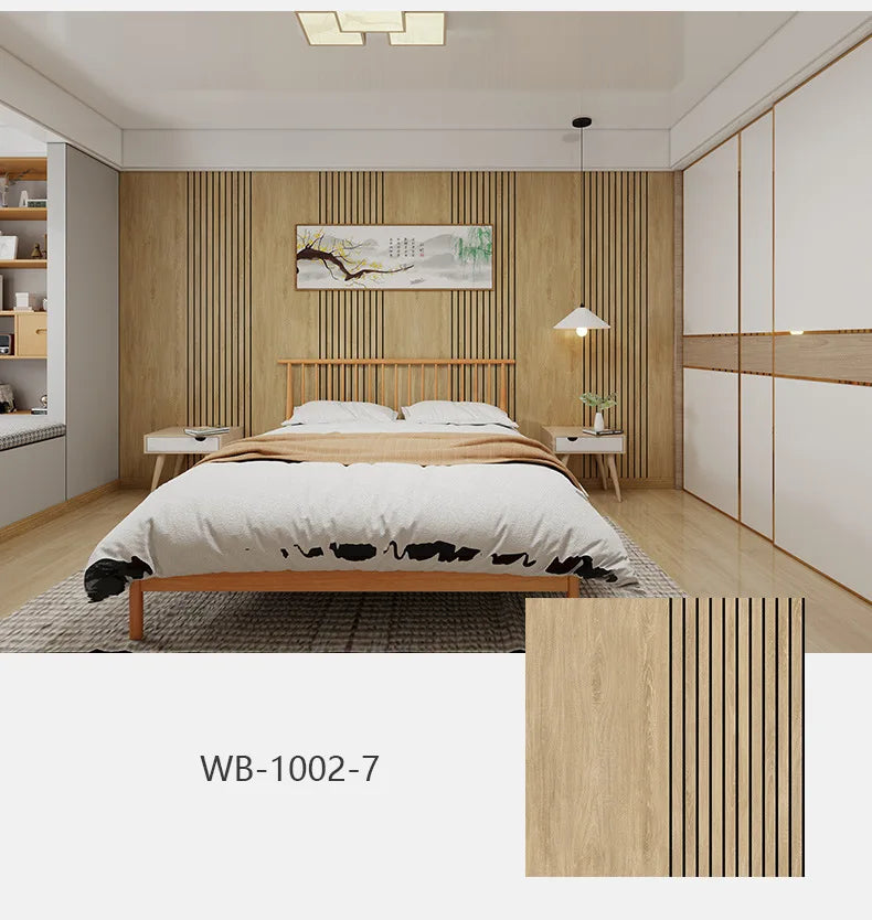 Brisina - 3D Wall Panels Wood Pattern Self-Adhesive Decorative