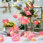 Cirellia – LED Rose Flower Light Chain with USB or Battery Power
