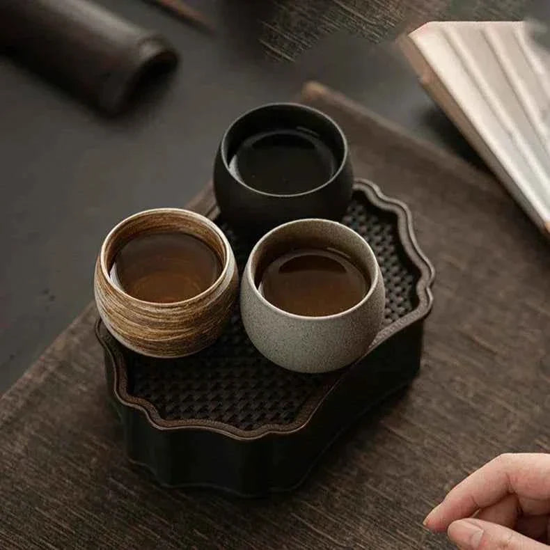 Bento Espresso Cups | Handcrafted Stoneware, Dishwasher Safe