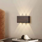 Belo Wall Lamp | Wireless Touch Control, Wood-Grain Design