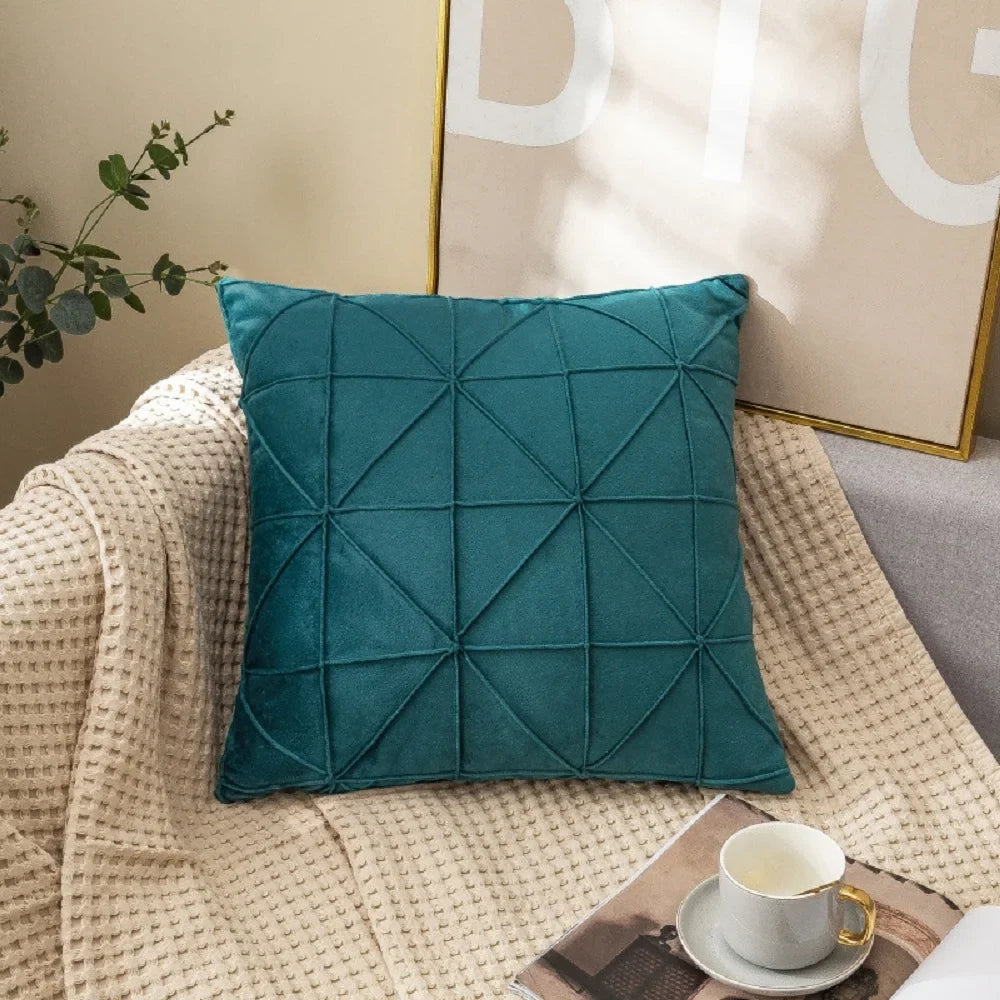 Veltrena - Velvet Decorative Pillow Cover