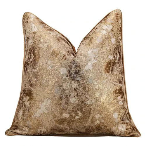Aureo Luxe Sierkussenhoes | Elegant Glanzend Patroon, 45x45 cm