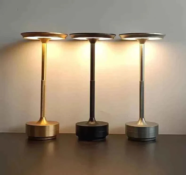Bela Touch Desk Lamp | Dimmable LED, Rechargeable Aluminium Design