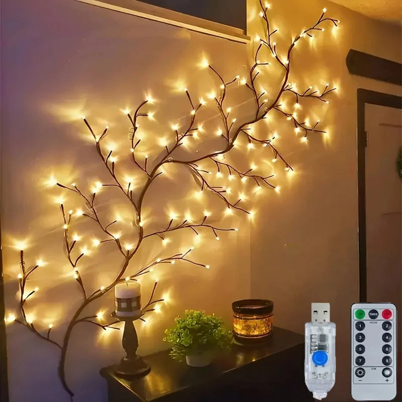 Lyselinn – LED Folding Roof Light String with USB and 8 Modes
