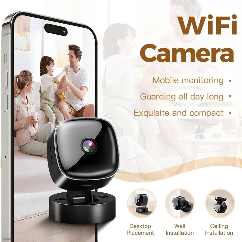 Zenvaro – 360° Rotatable Wifi Mini Security Camera With Night Vision