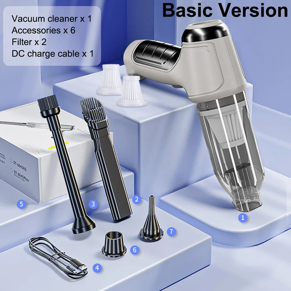 Tavix – Powerful Small Wireless Vacuum Cleaner for Car and Home
