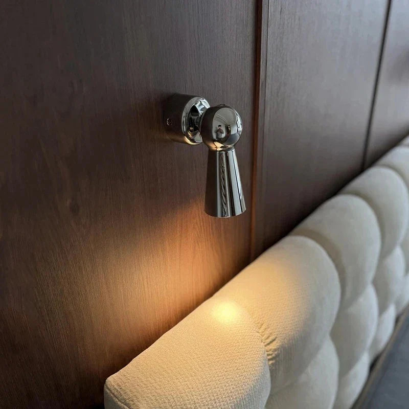 Varelle – Nordic Chrome Metal Adjustable Wall Lamp LED