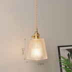 Alvara - Vintage Nordic Glass Pendant Lamp