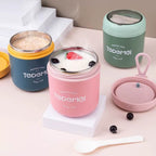 Insulated Stainless Steel Thermos Lunch Box – Leak-Proof Container for Hot and Cold Meals