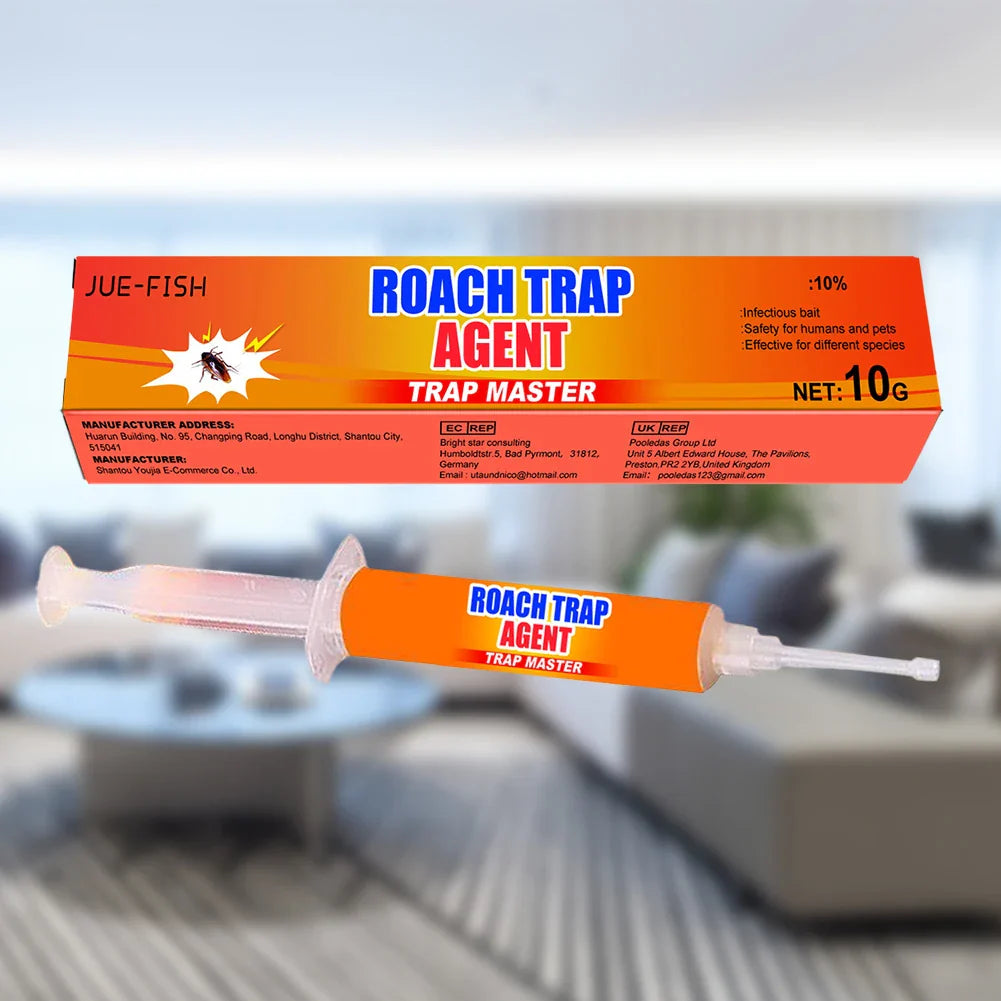 Exora Gel - Cockroach Gel Bait with Natural Ingredients for Indoor Use