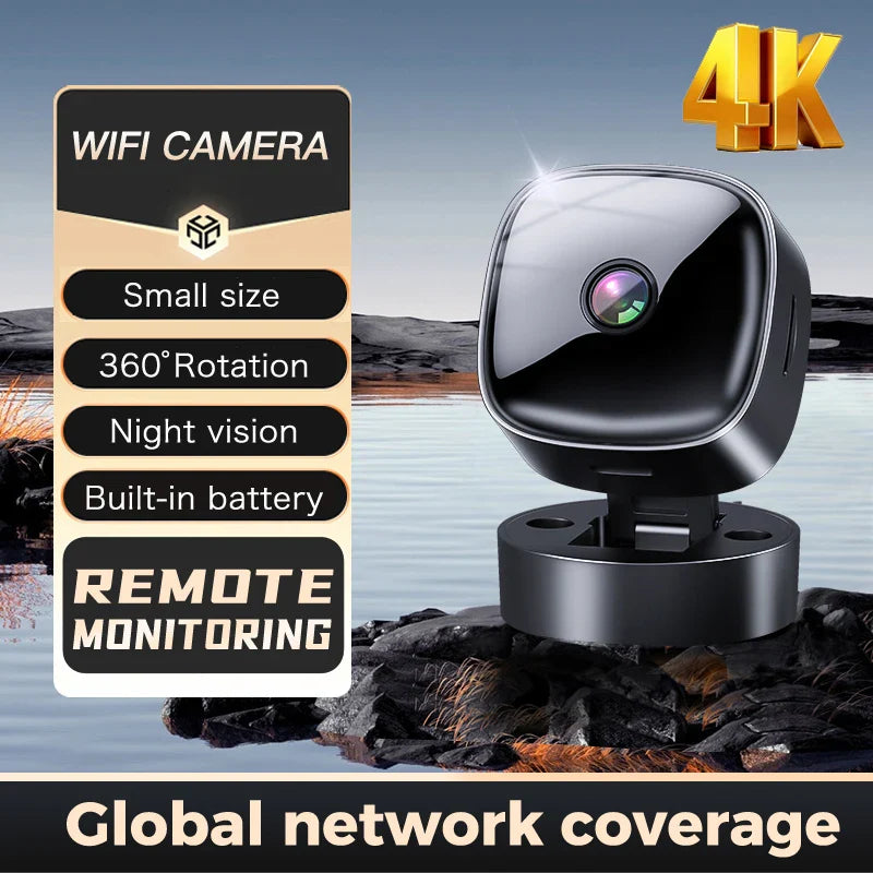 Zenvaro – 360° Rotatable Wifi Mini Security Camera With Night Vision