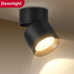 Zyphra - LED Surface and Recessed Spot Tri-Color Ceiling Lamp