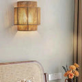 Brio Rattan Wall Lamp | Handwoven Natural Light Fixture