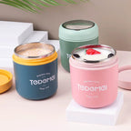 Insulated Stainless Steel Thermos Lunch Box – Leak-Proof Container for Hot and Cold Meals