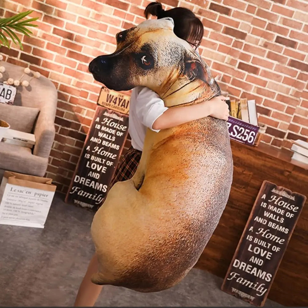 Barkley – 3D Dog Head Decorative Pillow