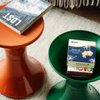 Bello Side Table & Stool | Hourglass Design, Lightweight