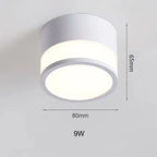 Nori LED Downlight | Modern Aluminium, 9W/15W Options