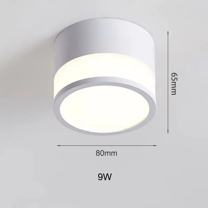 Nori LED Downlight | Modern Aluminium, 9W/15W Options