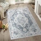 Bello Medallion Rug | Non-Slip, Lightweight Oriental Carpet