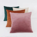 Solmire - Velvet Decorative Pillow Cover 45x45 Cm Square