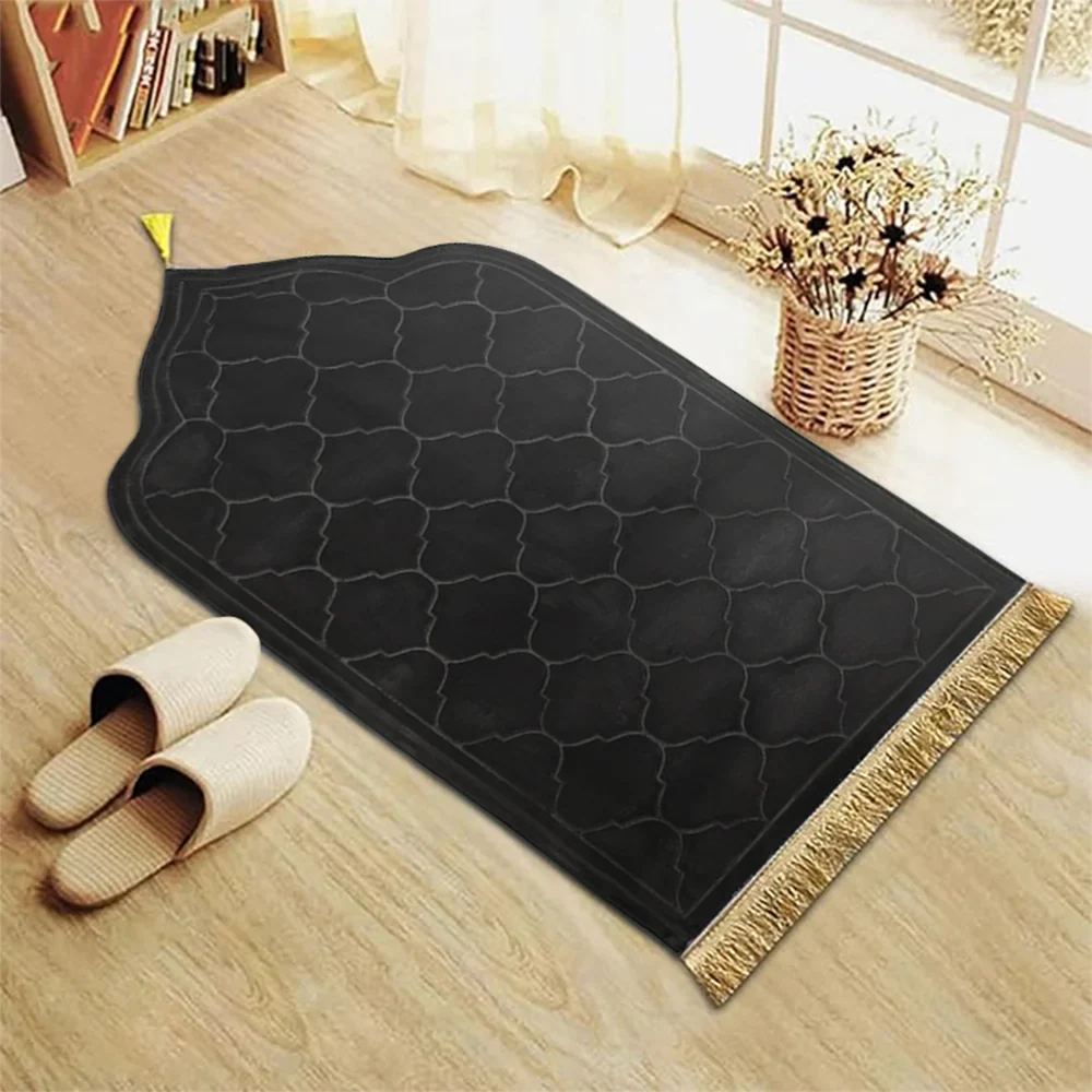 Zareen - Thick Prayer Mat Non-Slip Soft Flannel Mat