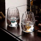 Kairo Sakeglas | Dubbelwandig Kristal met Bladgoud